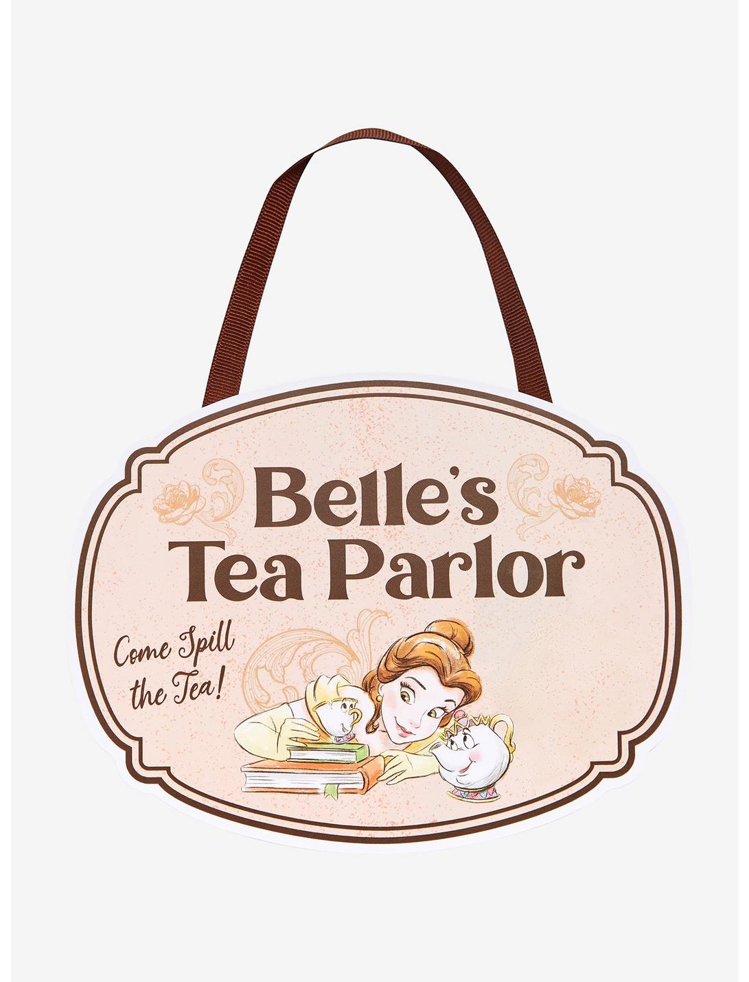 Disney Beauty and the Beast Belle's Tea Parlor Sign - BoxLunch Exclusive, , hi-res