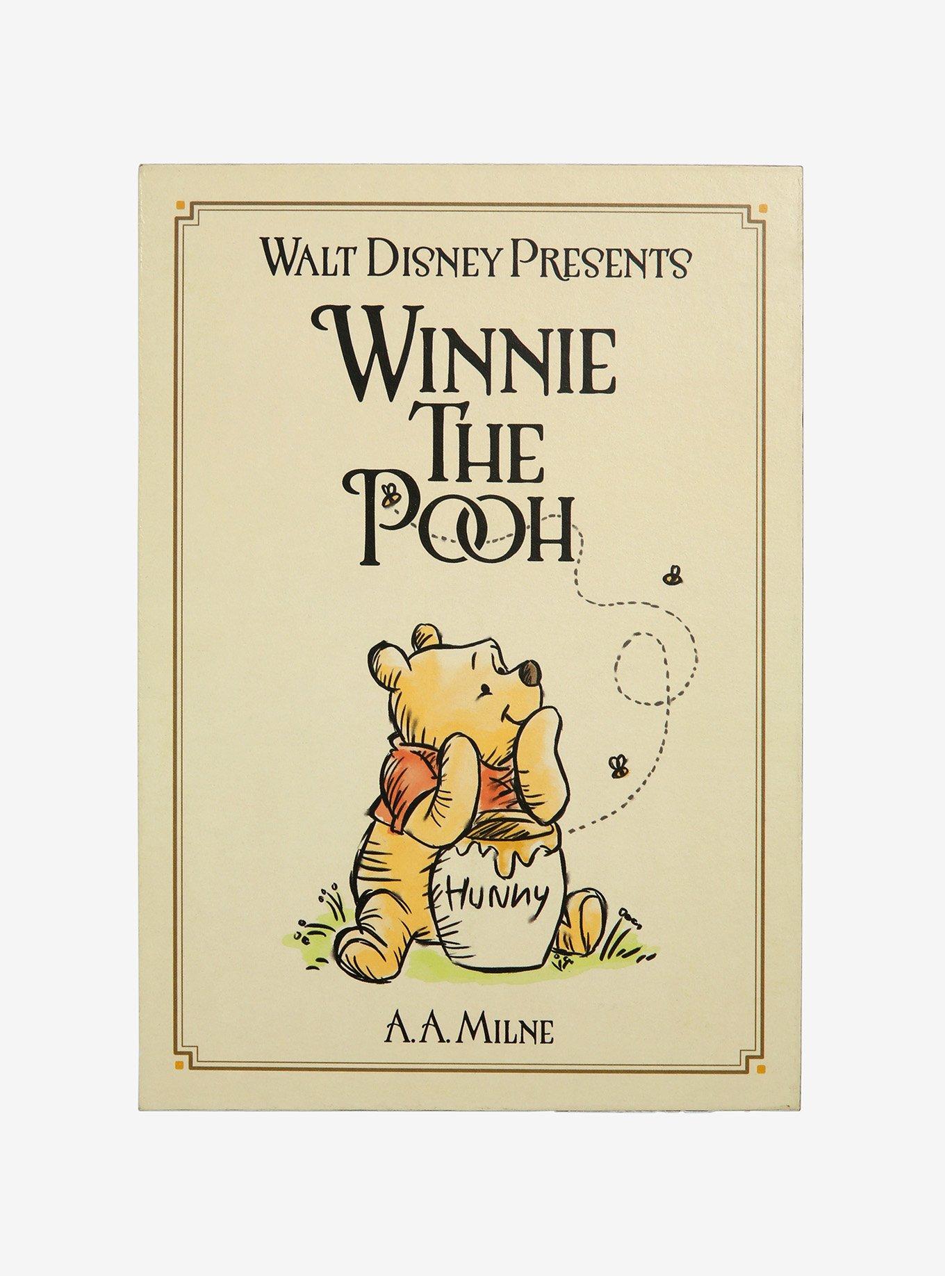 Disney Winnie the Pooh Vintage-Style Wood Block, , hi-res