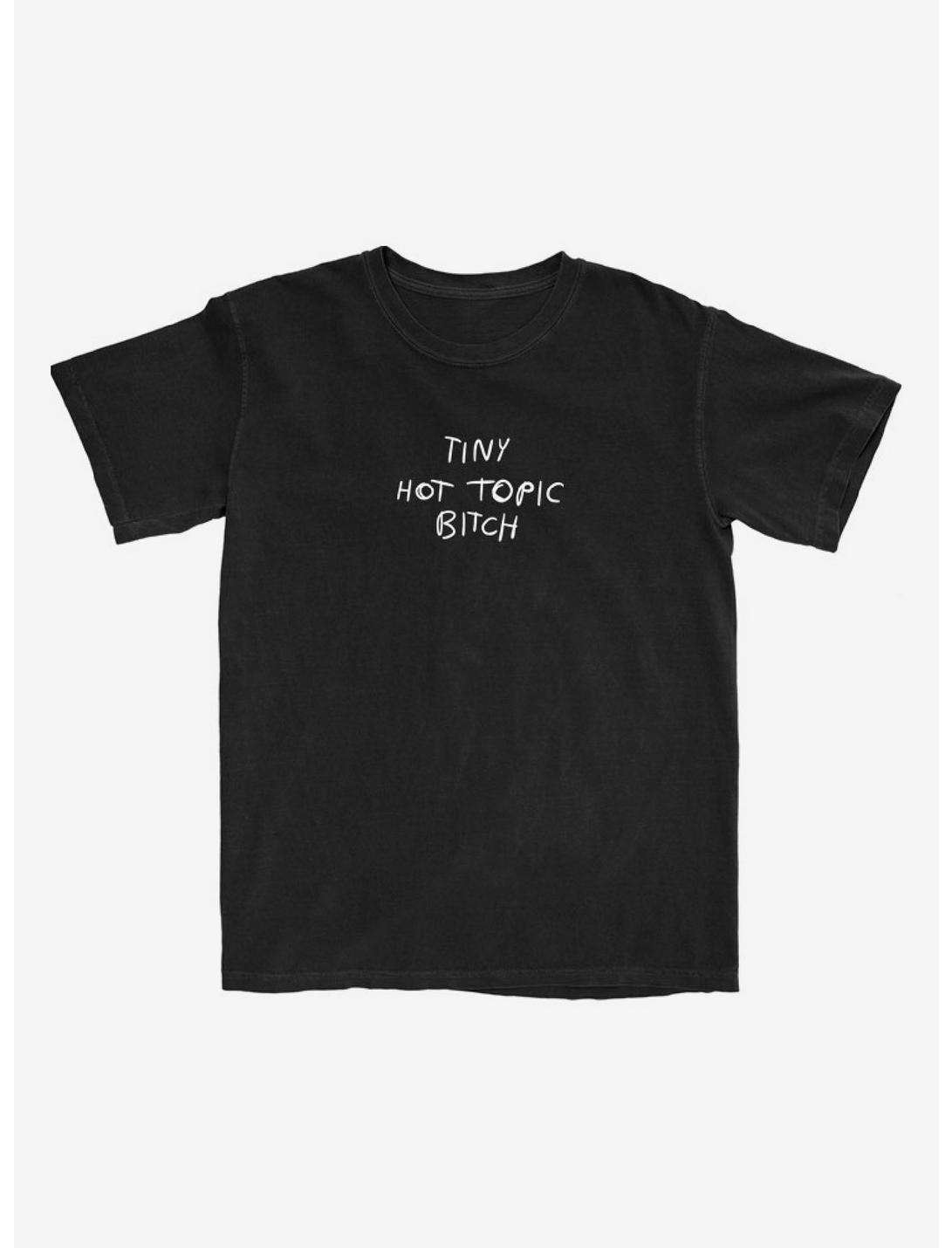 Hayley Williams Tiny Hot Topic Bitch T-Shirt, BLACK, hi-res