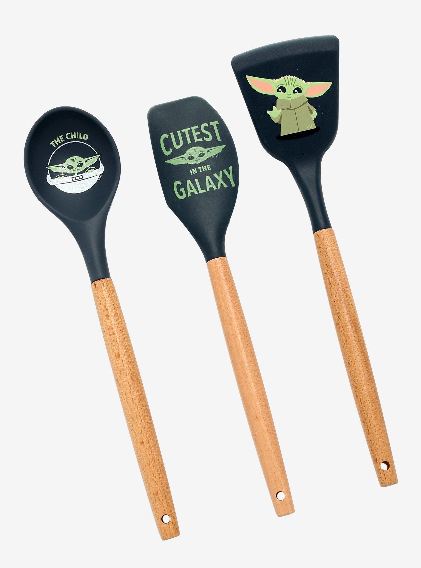 Star Wars The Mandalorian Cutest in the Galaxy Spatula Set, , hi-res