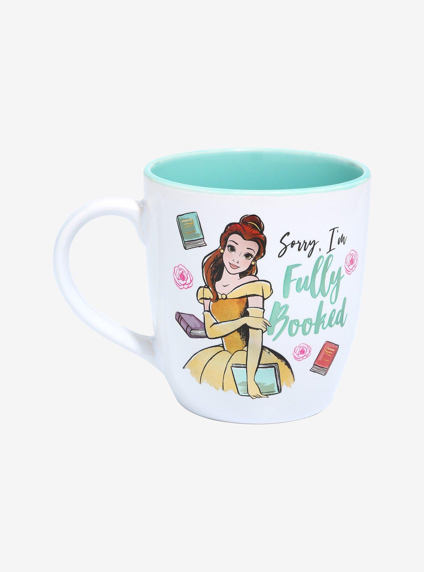 Disney Beauty and the Beast Belle Fully Booked Mug, , hi-res