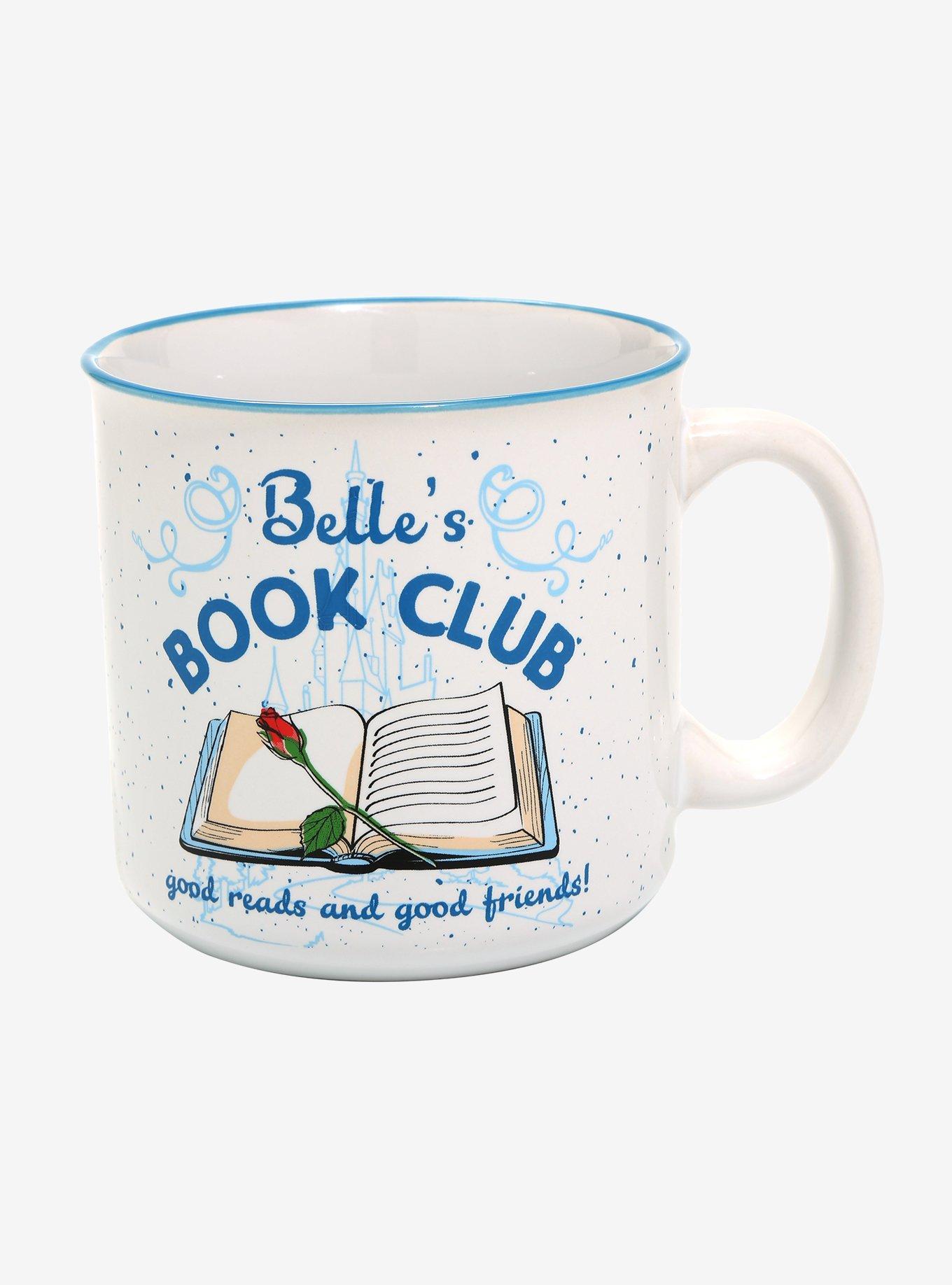 Disney Beauty and the Beast Belle’s Book Club Camper Mug