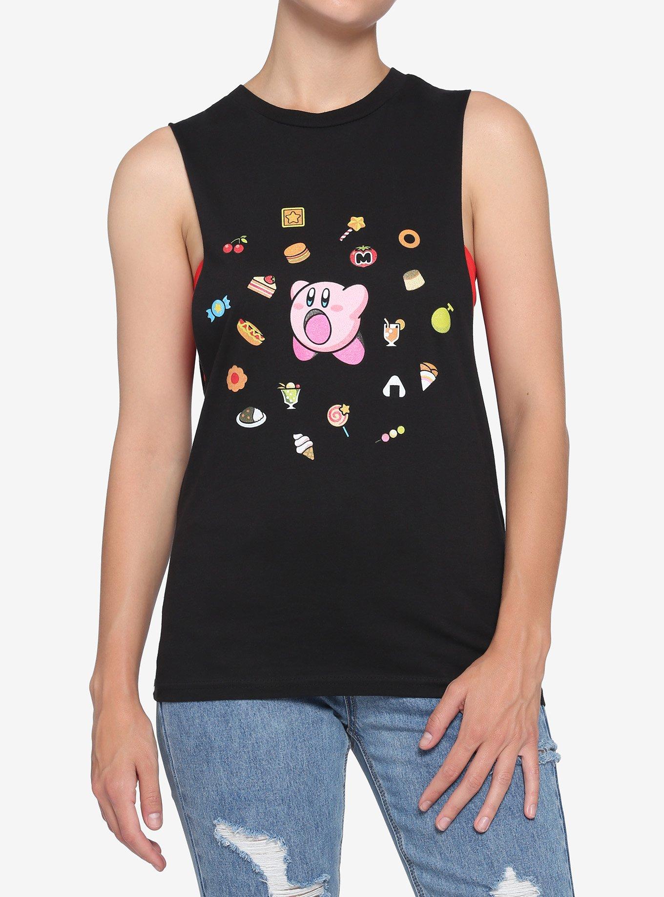 Kirby Snacks Girls Muscle Top, MULTI, hi-res