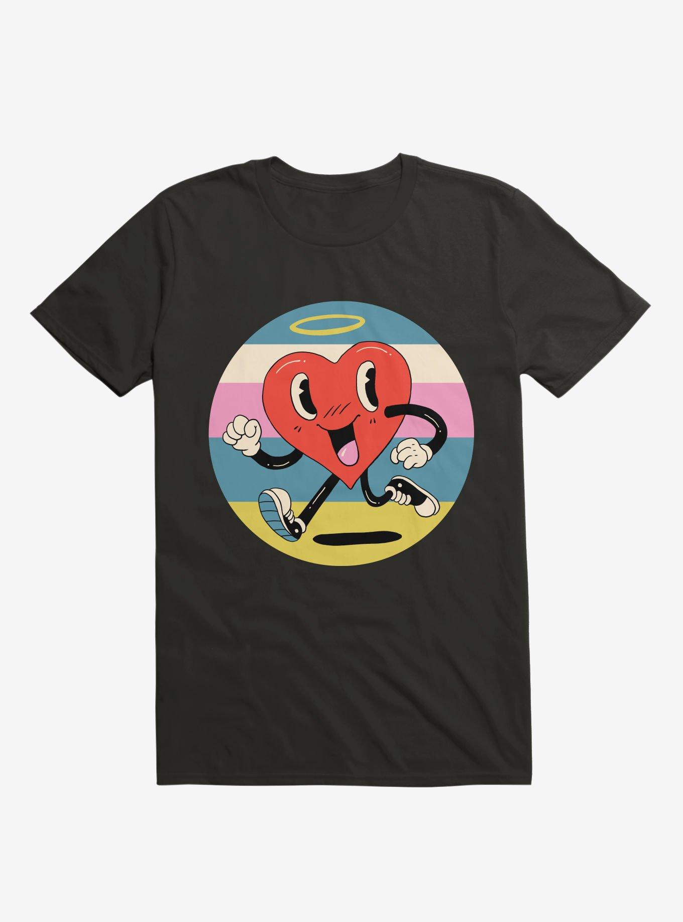 Grateful Heart Black T-Shirt, BLACK, hi-res