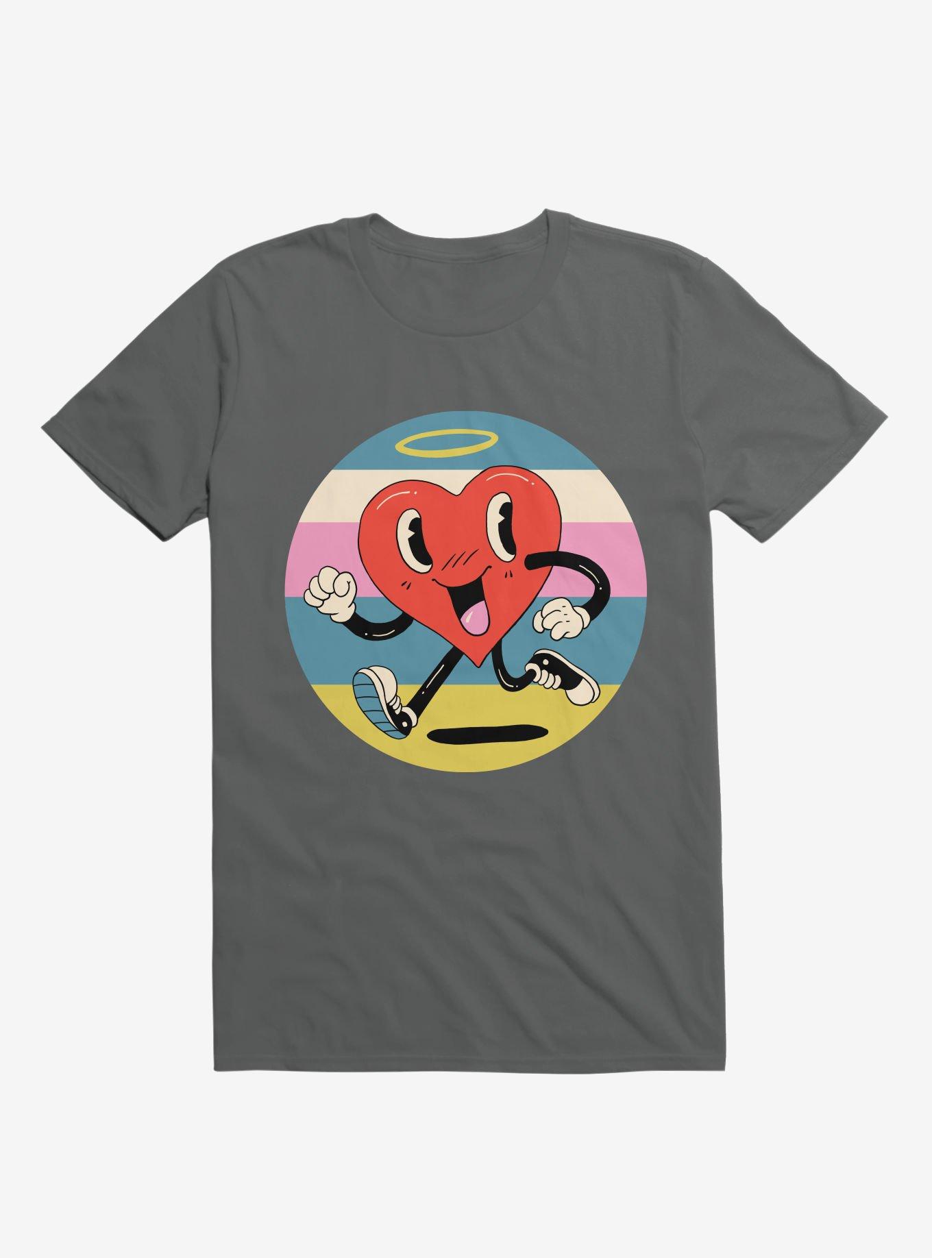Grateful Heart Charcoal Grey T-Shirt, CHARCOAL, hi-res