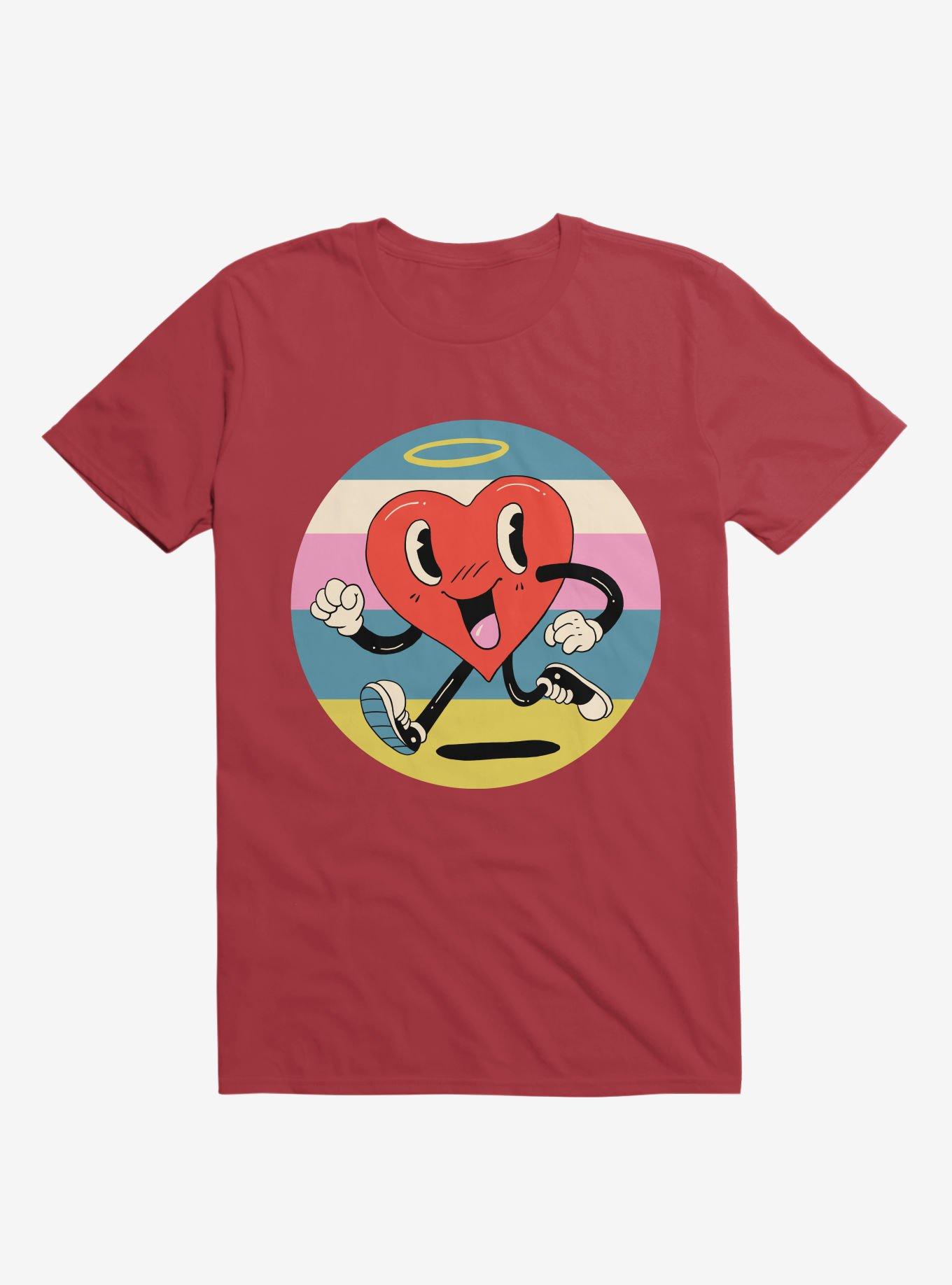 Grateful Heart Red T-Shirt