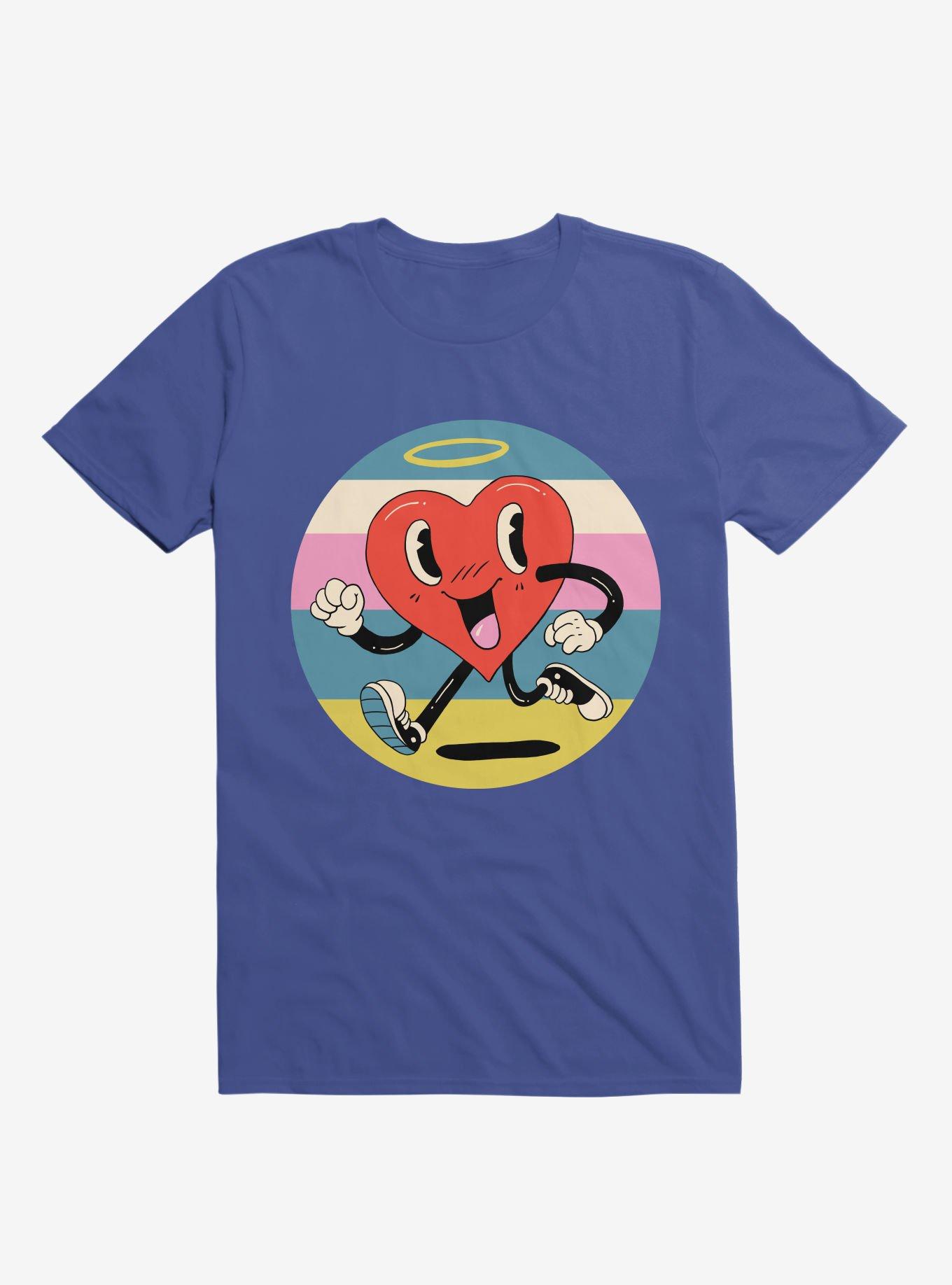 Grateful Heart Royal Blue T-Shirt, ROYAL, hi-res