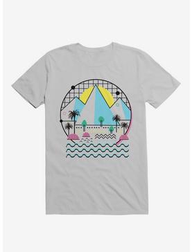 Land Of The Bold And Abstract Ice Grey T-Shirt, , hi-res