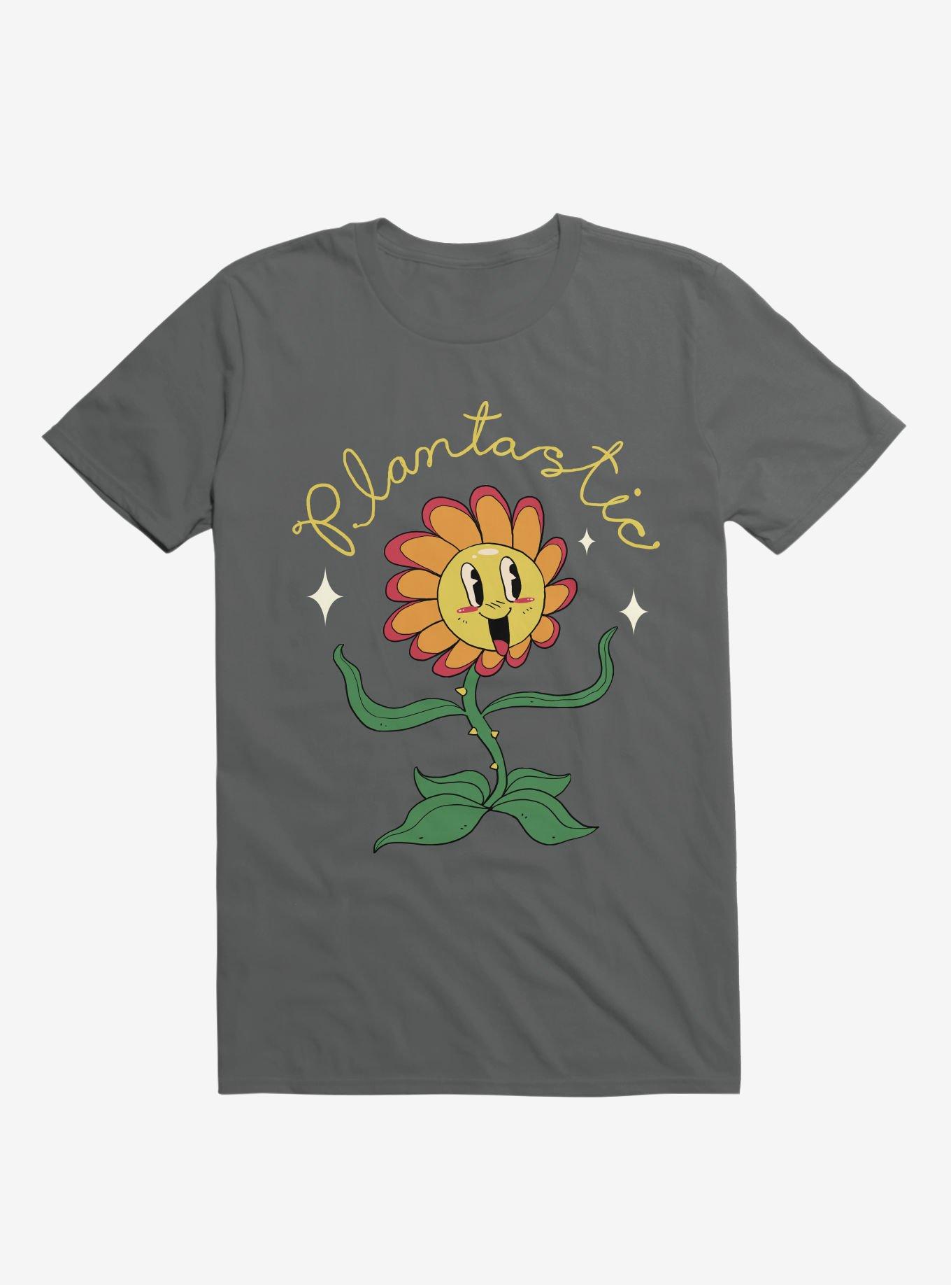 Plantastic Day! Charcoal Grey T-Shirt, CHARCOAL, hi-res