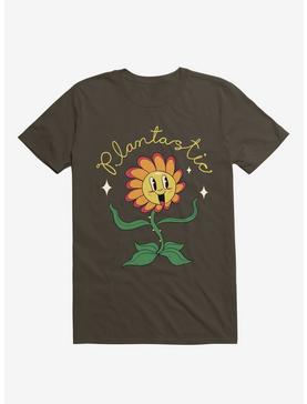 Plantastic Day! Brown T-Shirt, , hi-res