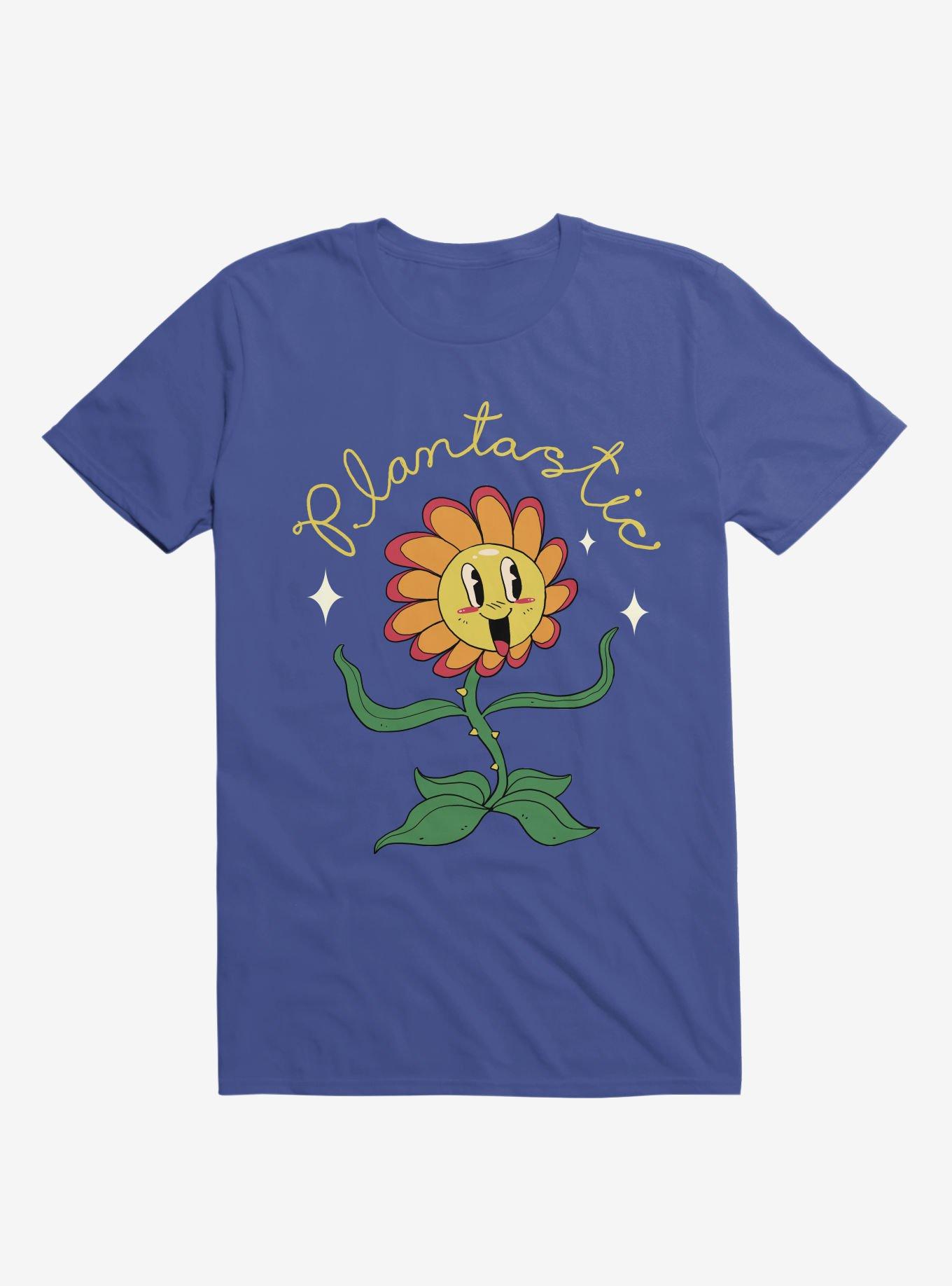Plantastic Day! Royal Blue T-Shirt, ROYAL, hi-res