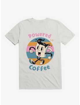 Powered By Coffee White T-Shirt, , hi-res