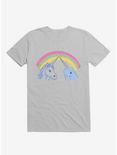 Rainbow Connection Unicorn And Narwhal Ice Grey T-Shirt, ICE GREY, hi-res