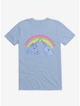 Rainbow Connection Unicorn And Narwhal Light Blue T-Shirt, LIGHT BLUE, hi-res
