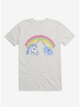 Rainbow Connection Unicorn And Narwhal White T-Shirt, WHITE, hi-res