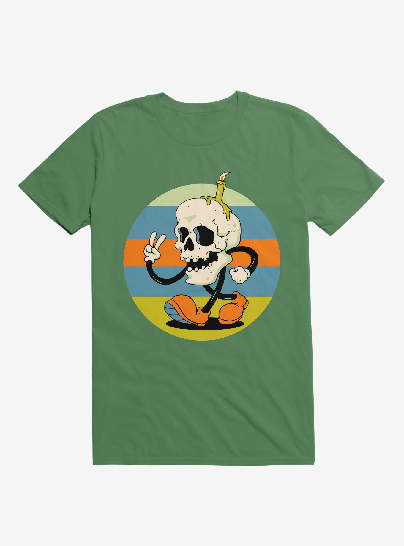 Skull Candle Boy Kelly Green T-Shirt