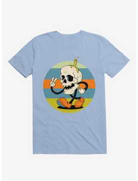 Skull Candle Boy Light Blue T-Shirt, , hi-res