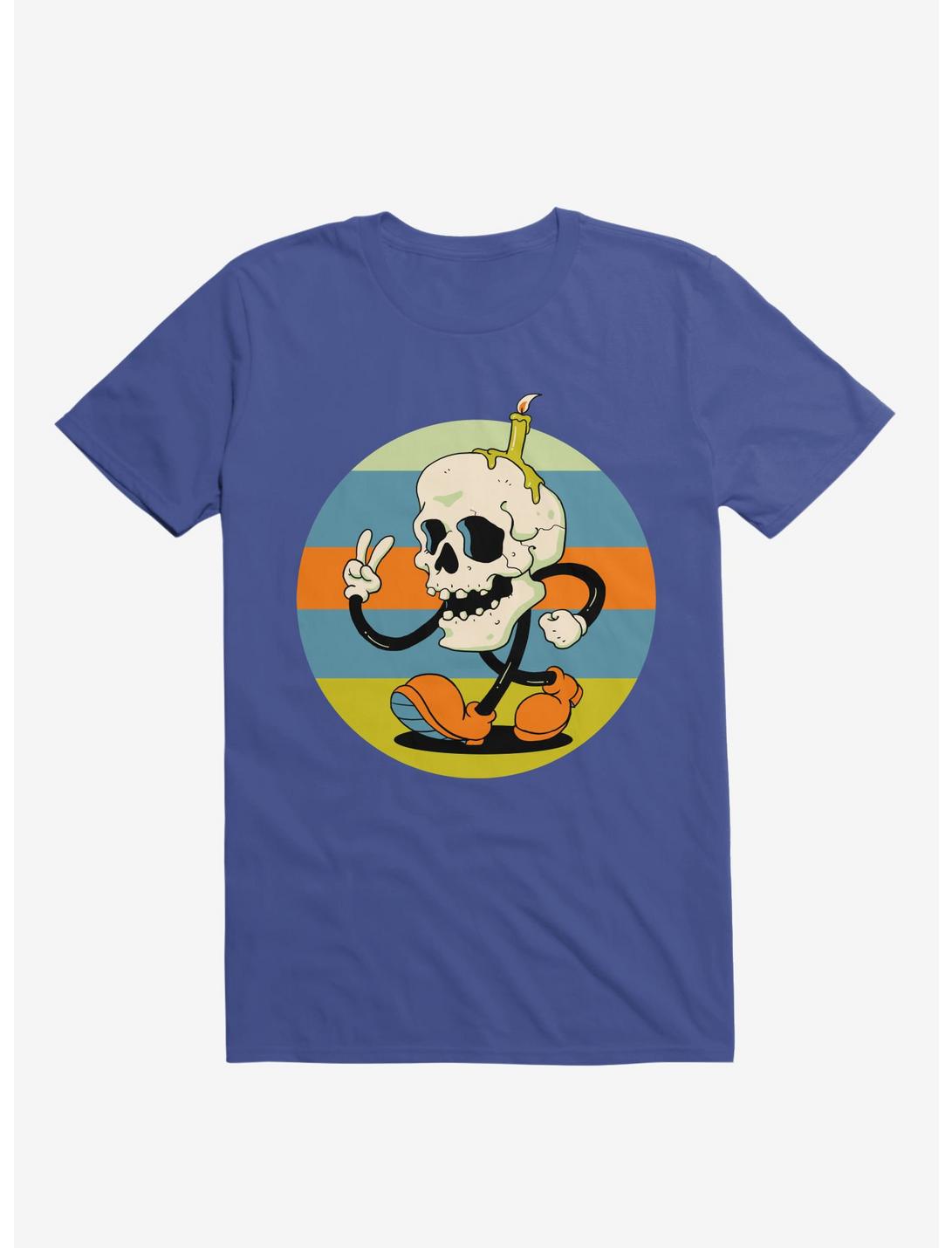 Skull Candle Boy Royal Blue T-Shirt, ROYAL, hi-res