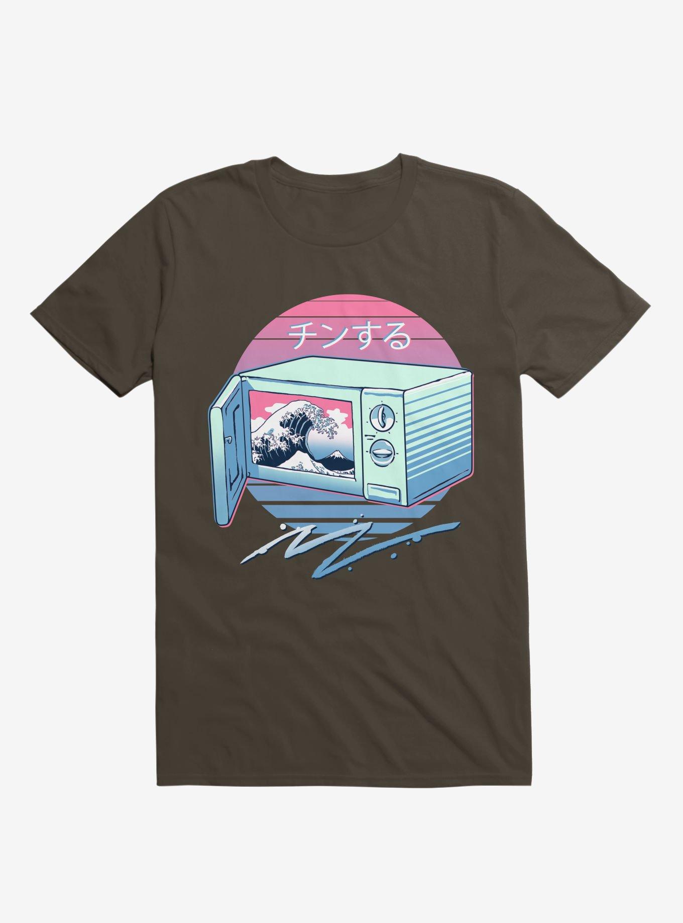 The Micro Wave! Brown T-Shirt, , hi-res