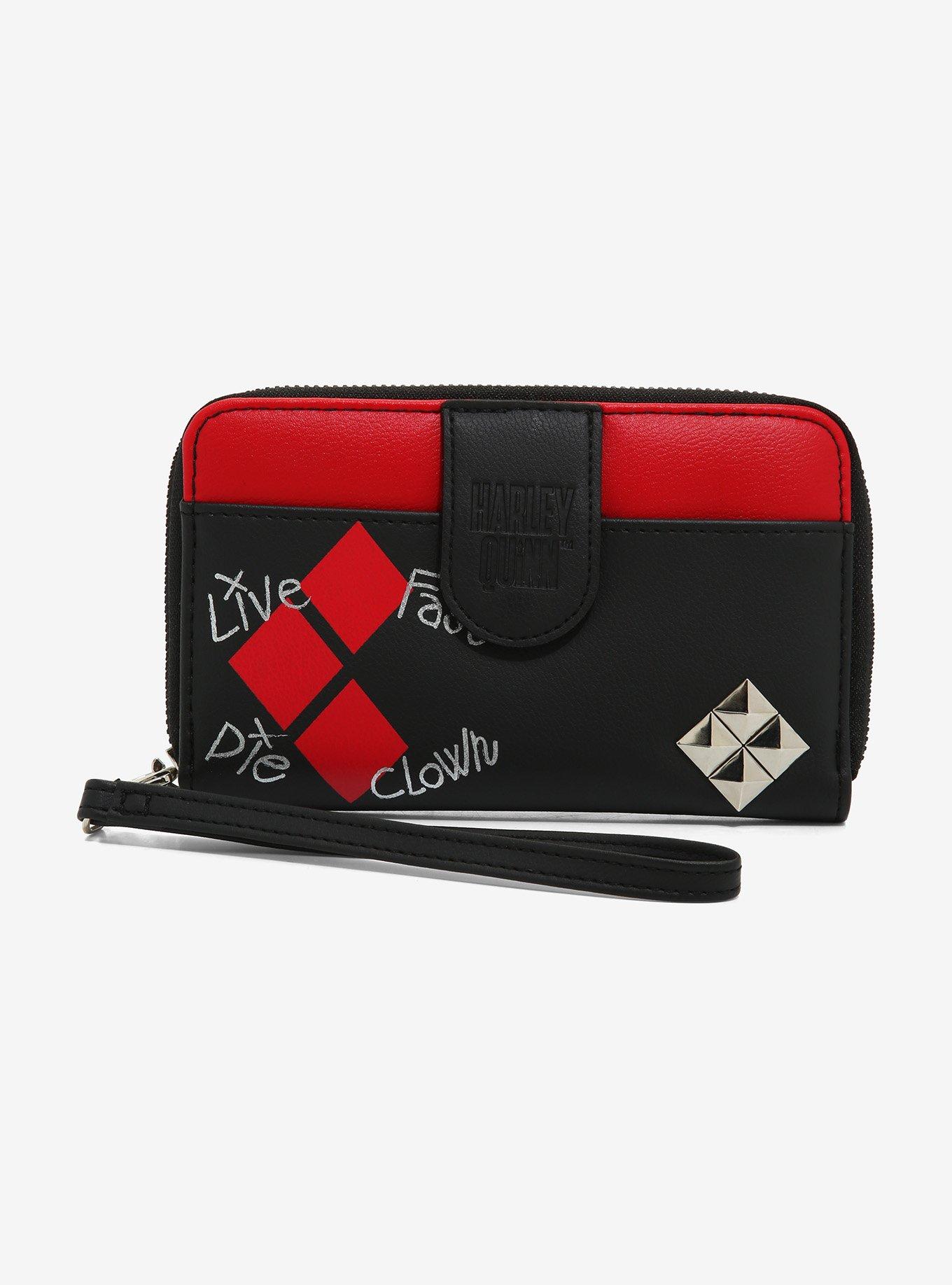 Harley quinn purse and wallet set sale