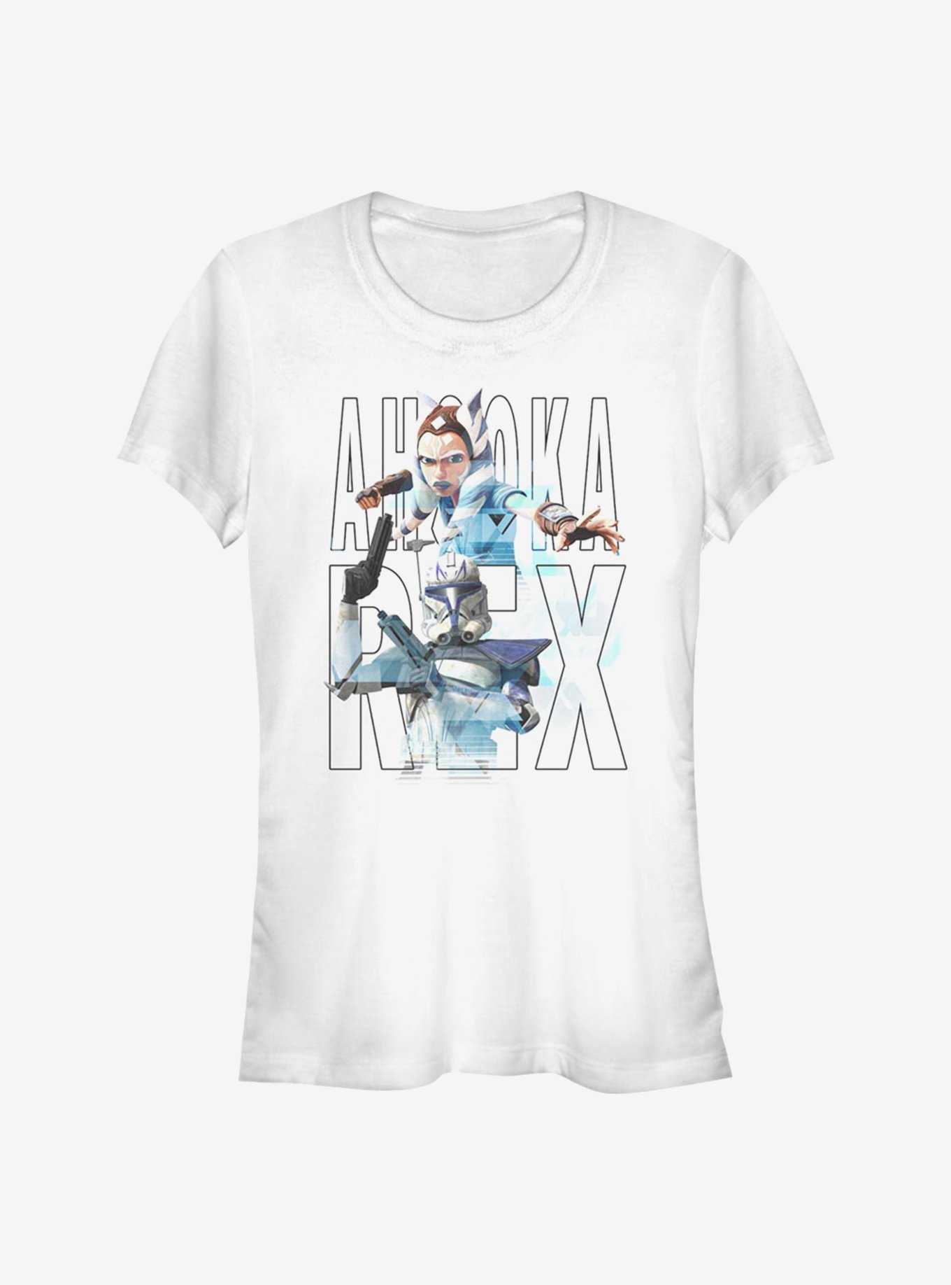 Star Wars: The Clone Wars Classic Names Ahsoka & Rex Girls T-Shirt, , hi-res