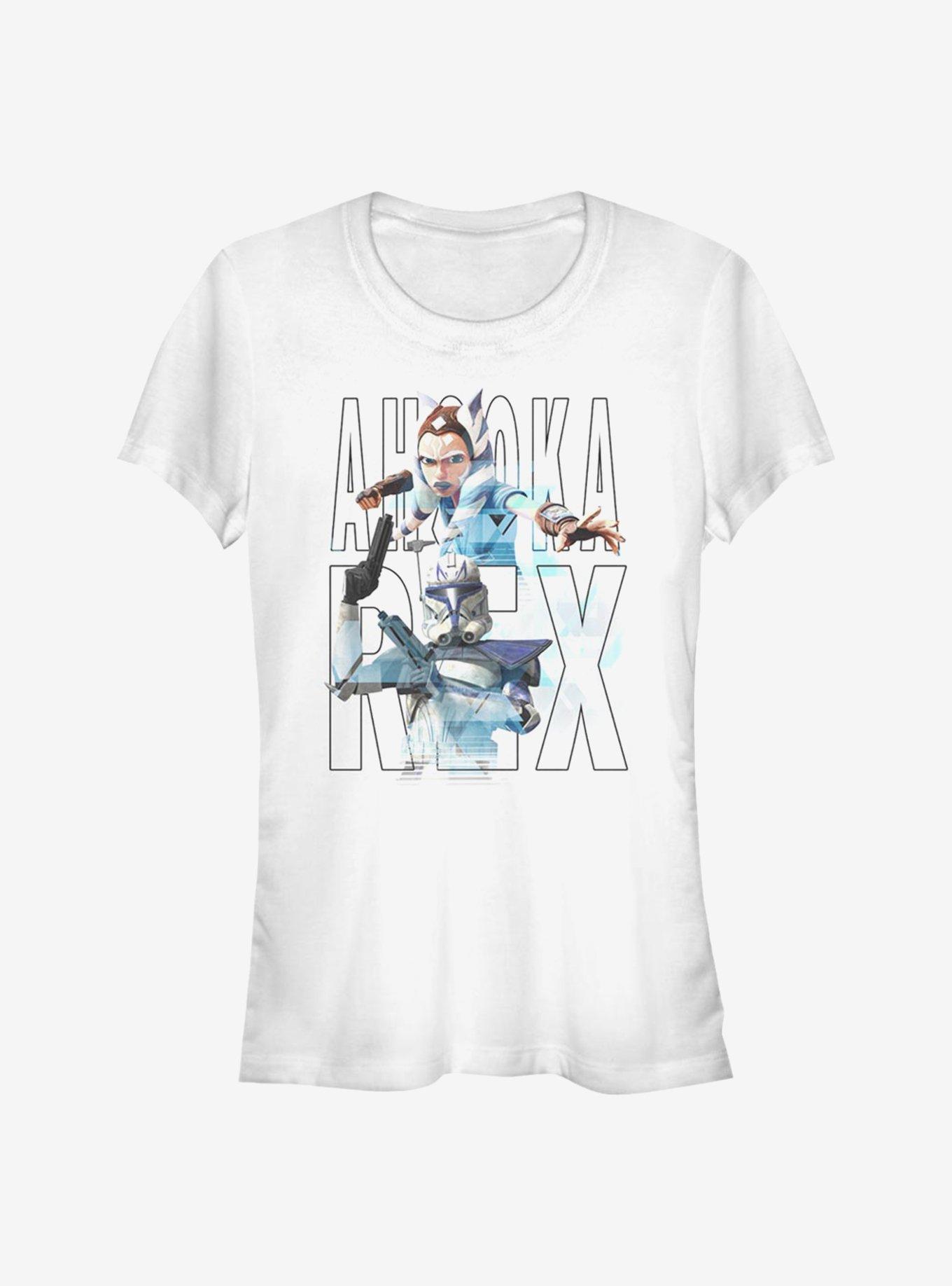 Star Wars: The Clone Wars Classic Names Ahsoka & Rex Girls T-Shirt, , hi-res