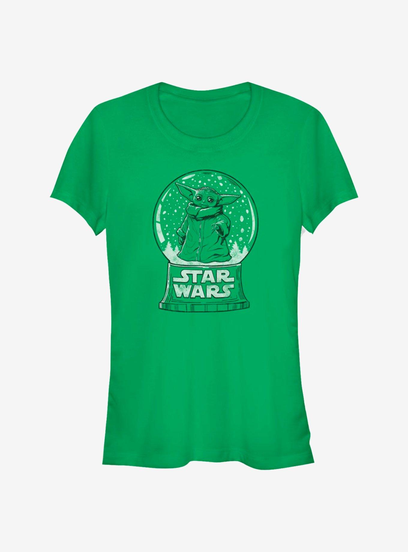 Star Wars The Mandalorian The Child Snow Globe Girls T-Shirt, , hi-res