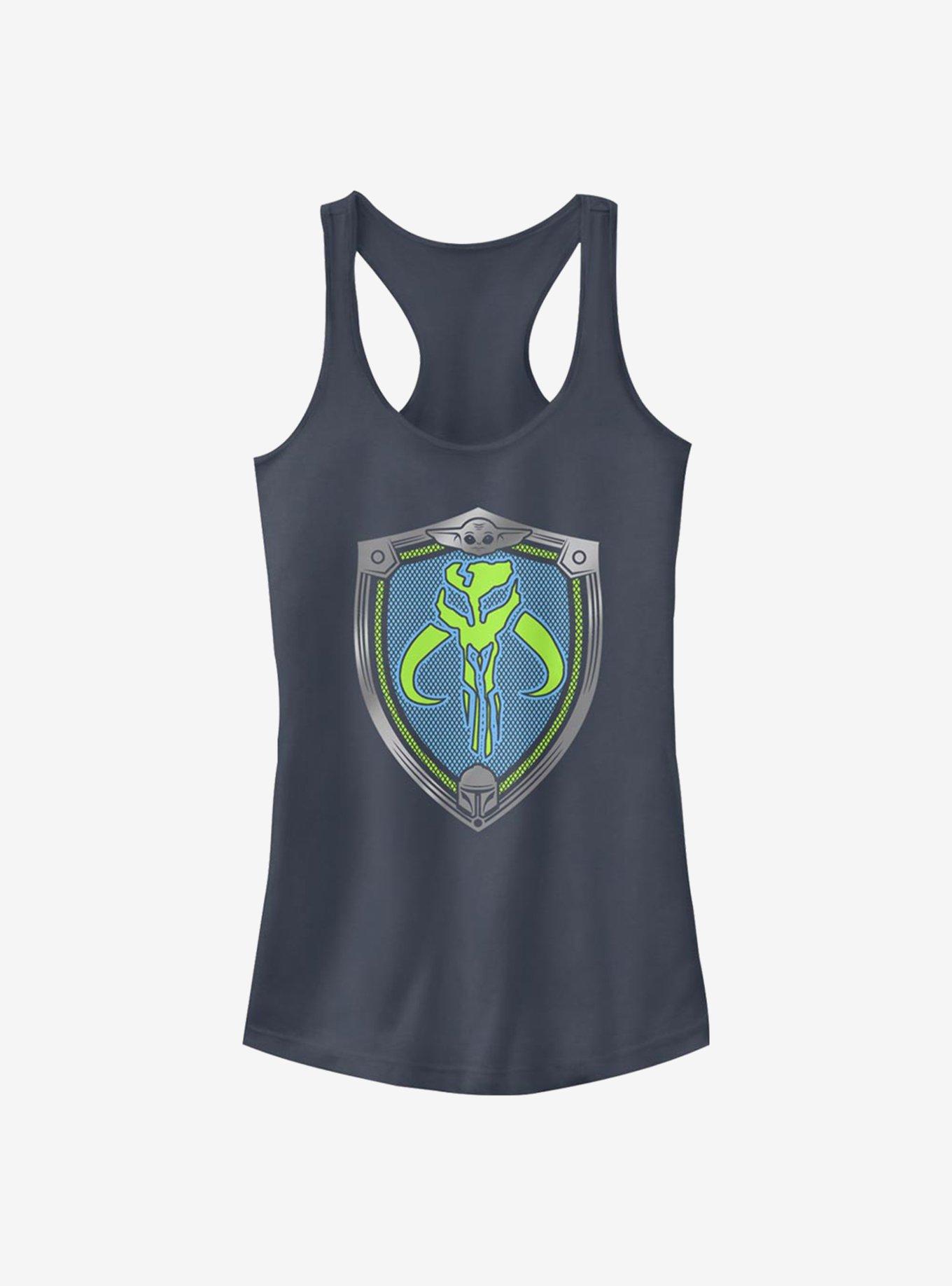 Star Wars The Mandalorian Mando Shield Girls Tank