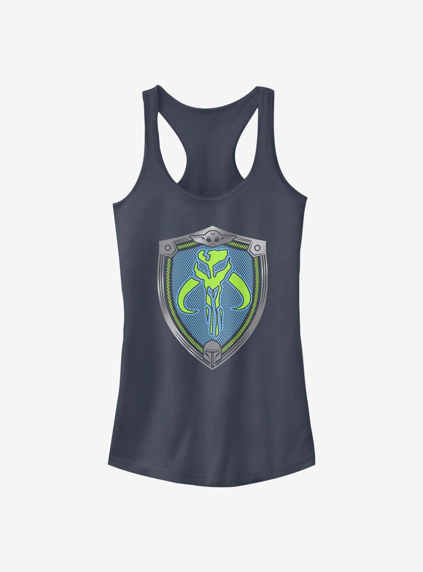 Star Wars The Mandalorian Mando Shield Girls Tank, , hi-res