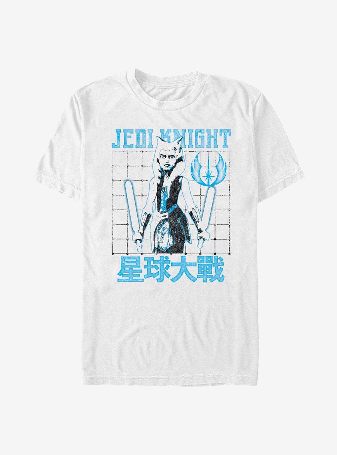 Star Wars: The Clone Wars Jedi Knight T-Shirt, WHITE, hi-res