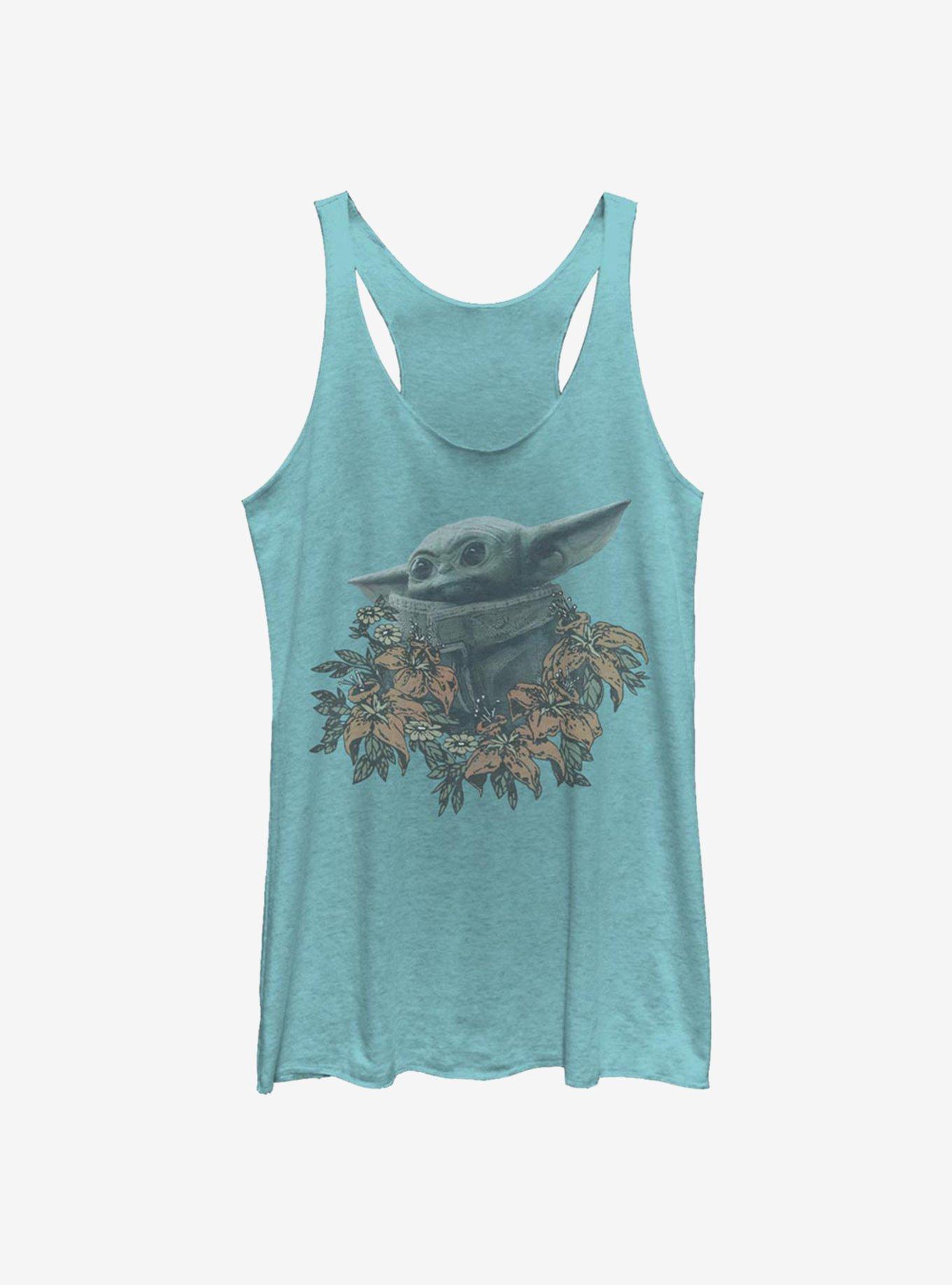 Star Wars The Mandalorian Flower Child Girls Tank