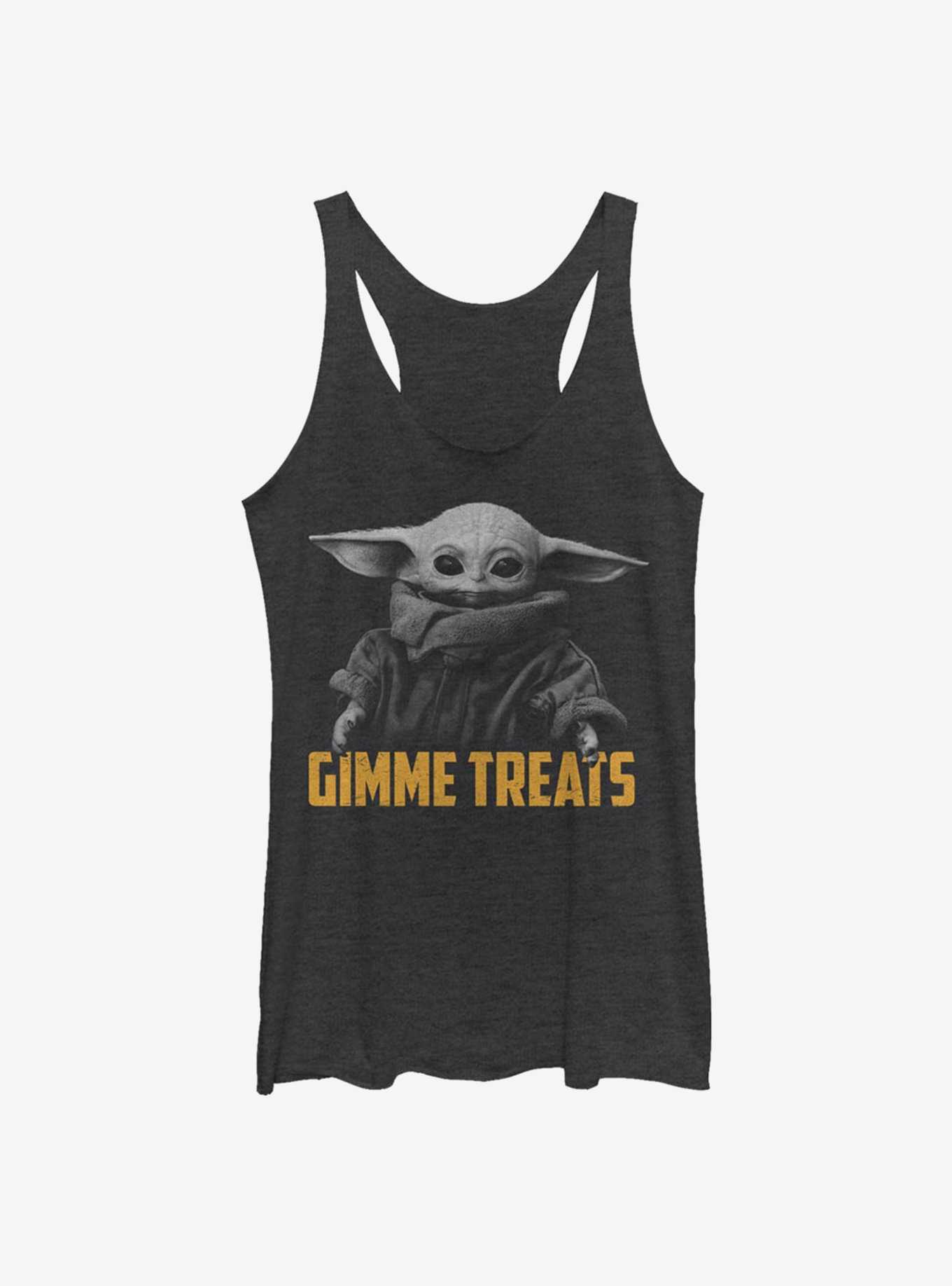Star Wars The Mandalorian Photoreal The Child Gimmie Treats Girls Tank Top, , hi-res