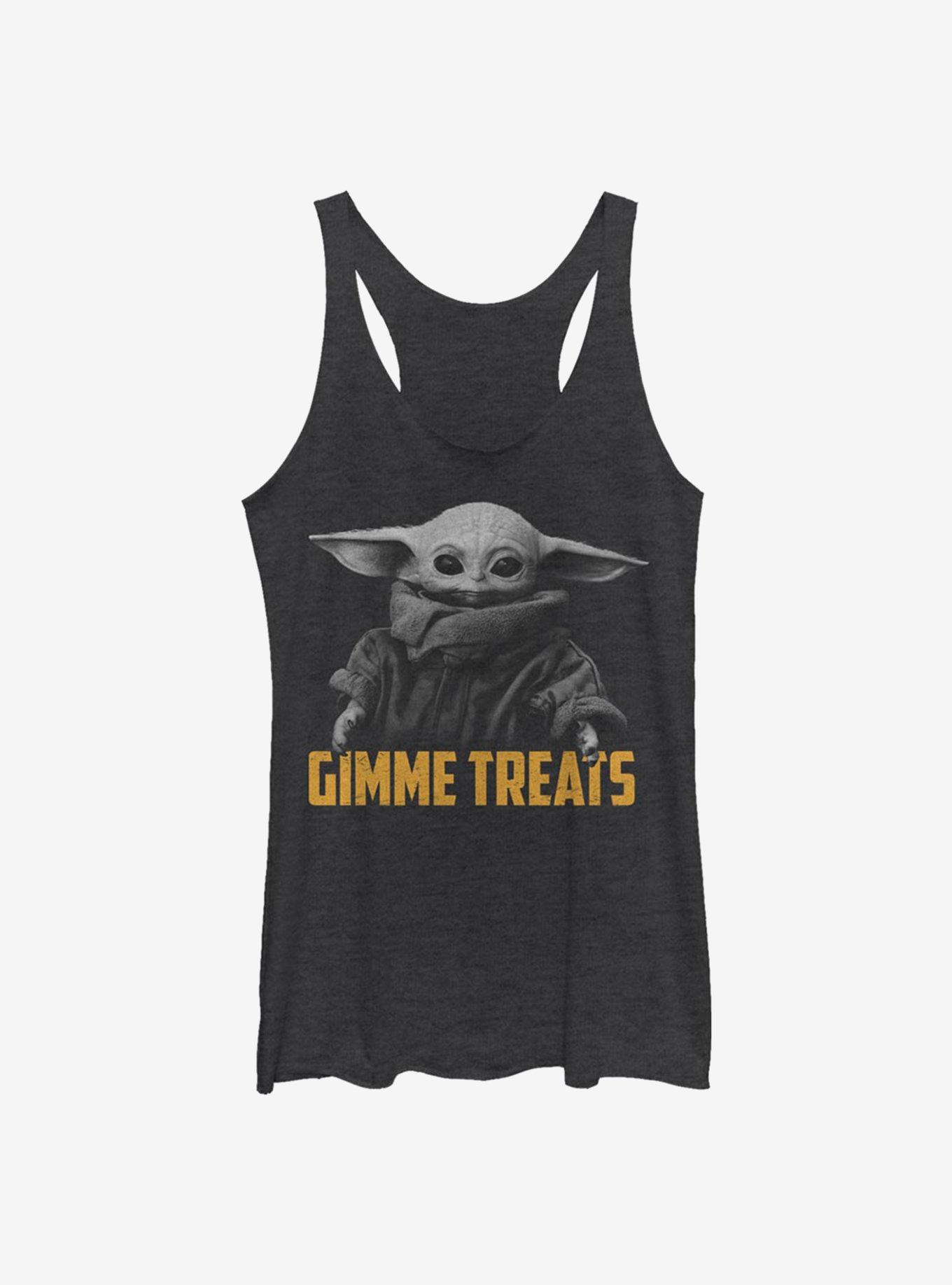 Star Wars The Mandalorian Photoreal The Child Gimmie Treats Girls Tank Top, , hi-res