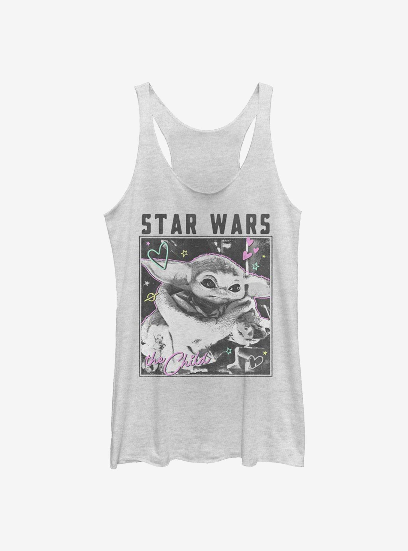 Star Wars The Mandalorian The Child Doodle Photo Girls Tank, , hi-res