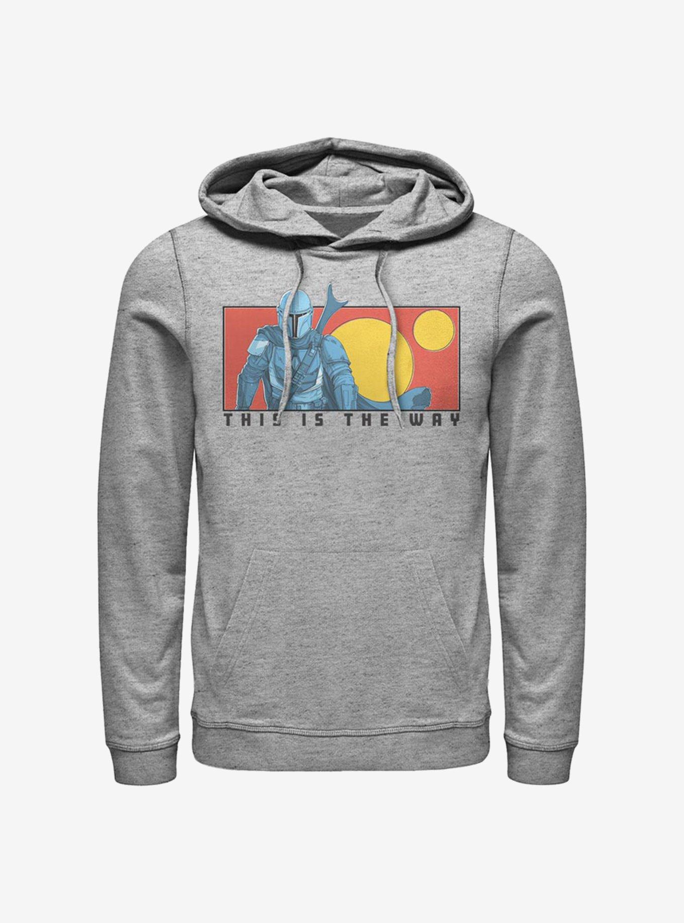 Star Wars The Mandalorian This Is The Mando Way Hoodie, ATH HTR, hi-res