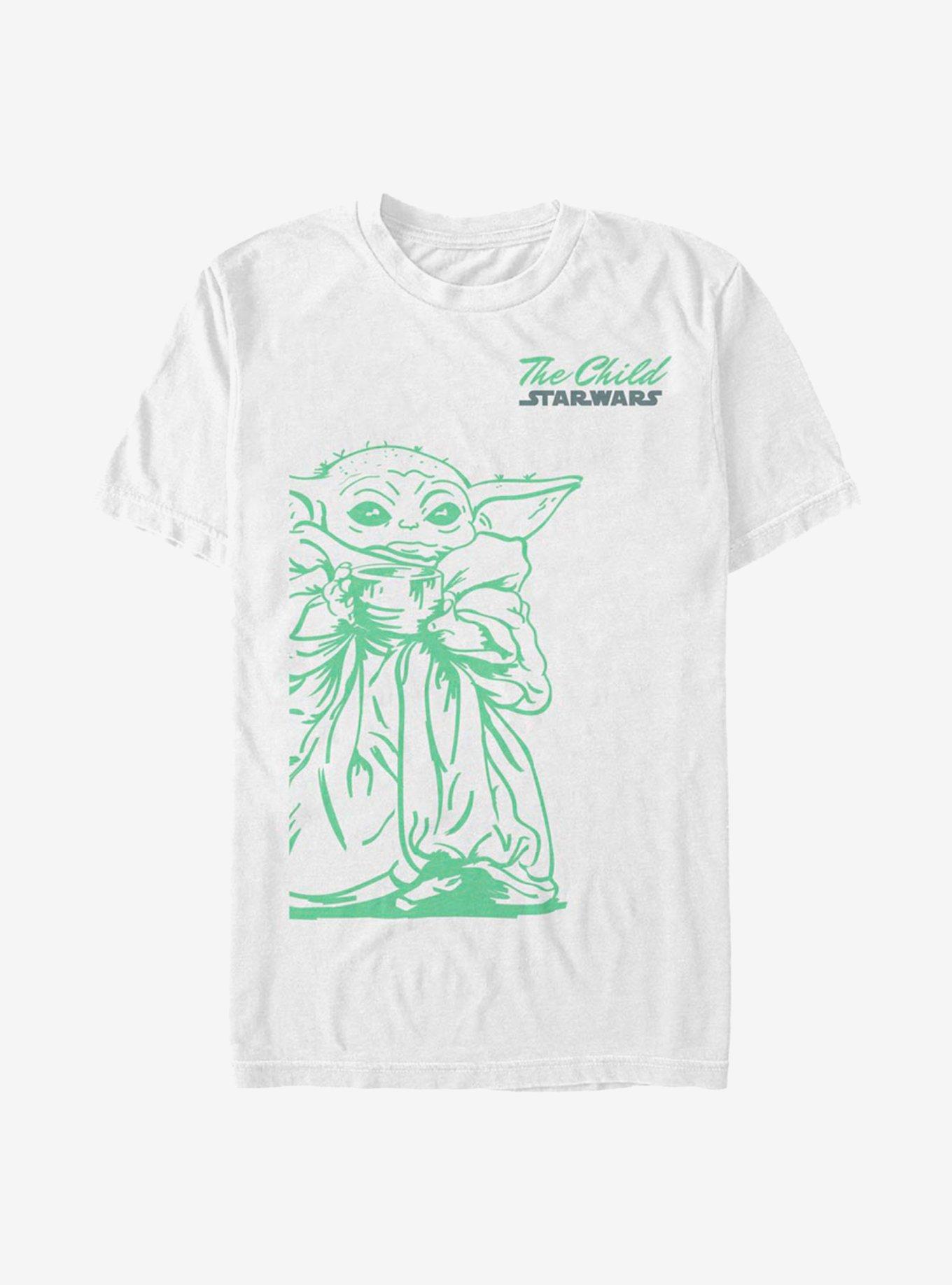 Star Wars The Mandalorian Sketch The Child T-Shirt, , hi-res
