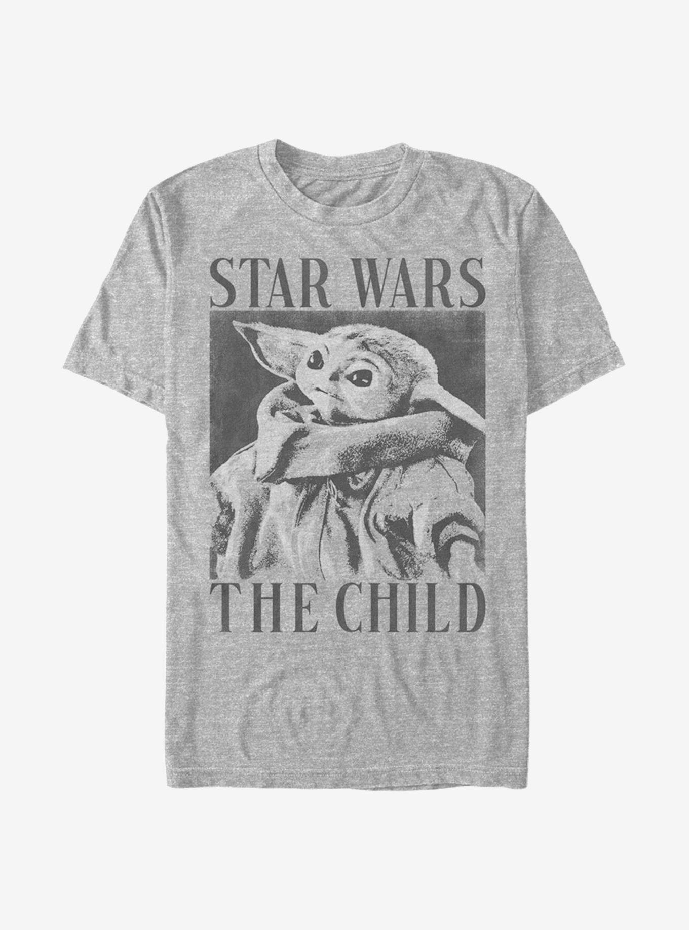 Star Wars The Mandalorian The Child Closeup T-Shirt, ATH HTR, hi-res