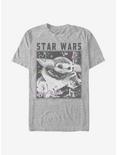 Star Wars The Mandalorian The Child Doodle Photo T-Shirt, ATH HTR, hi-res