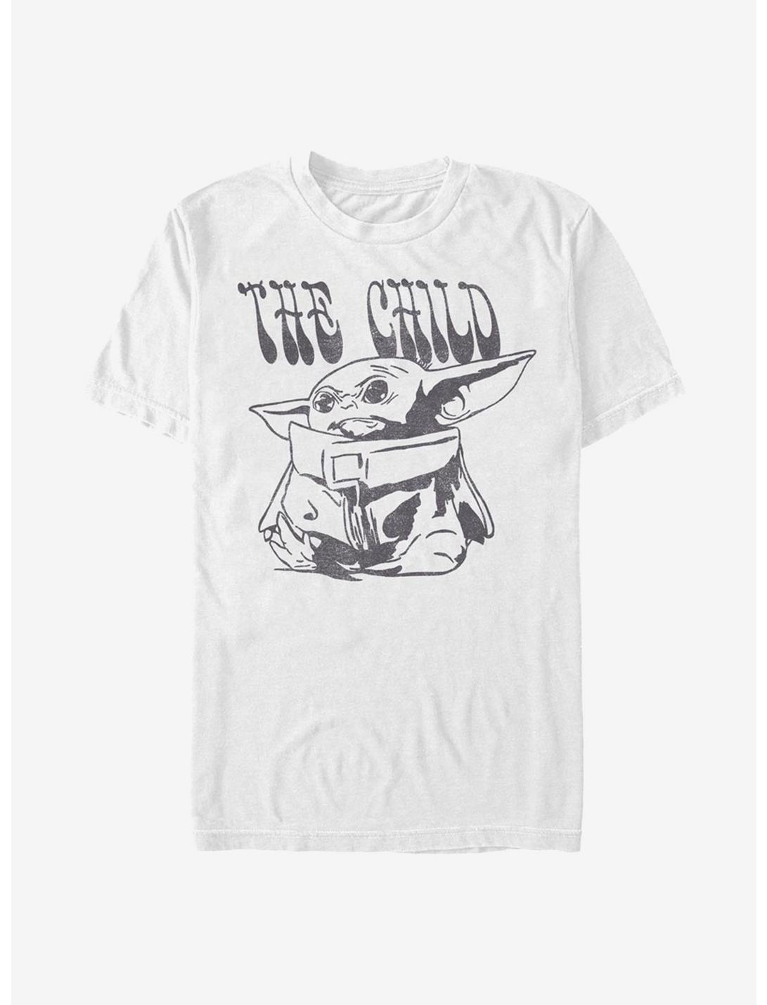 Star Wars The Mandalorian The Child Ink T-Shirt, WHITE, hi-res