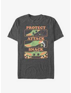 Star Wars The Mandalorian The Child Protect And Snack T-Shirt, , hi-res