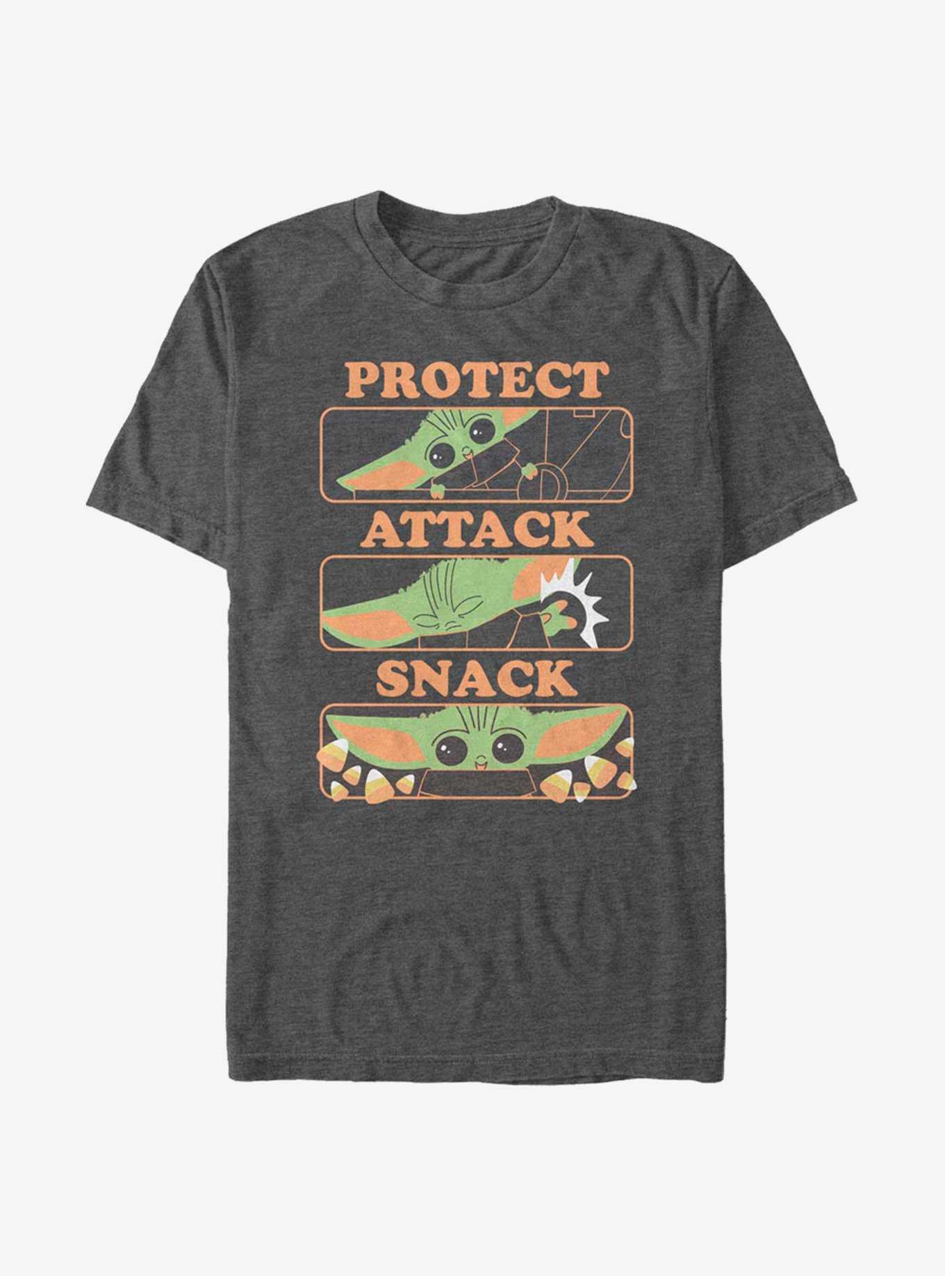 Star Wars The Mandalorian The Child Protect And Snack T-Shirt, , hi-res