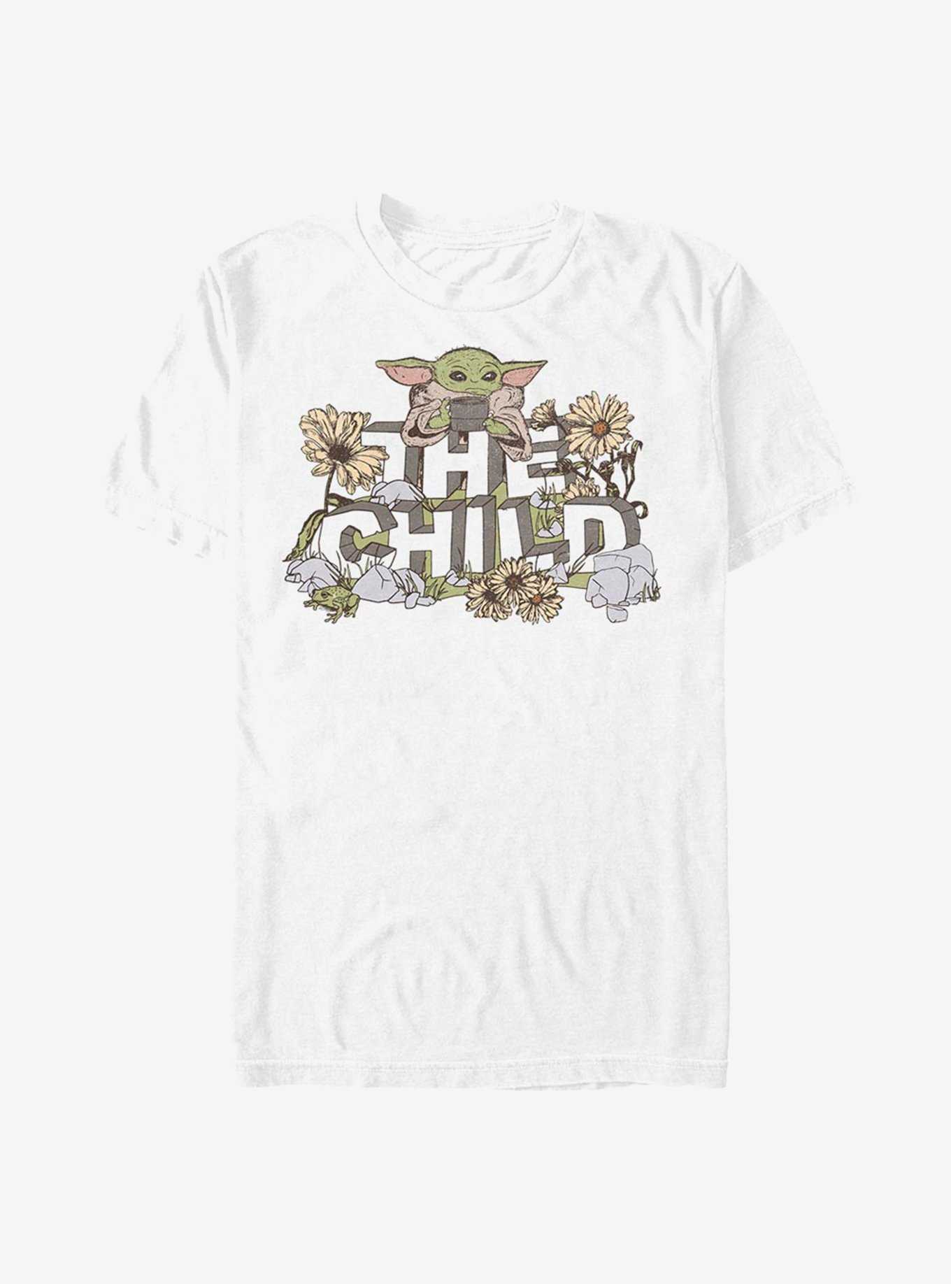 Star Wars The Mandalorian Vintage Flower The Child T-Shirt, , hi-res