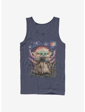 Star Wars The Mandalorian The Child Sipping Night Sky Tank, , hi-res