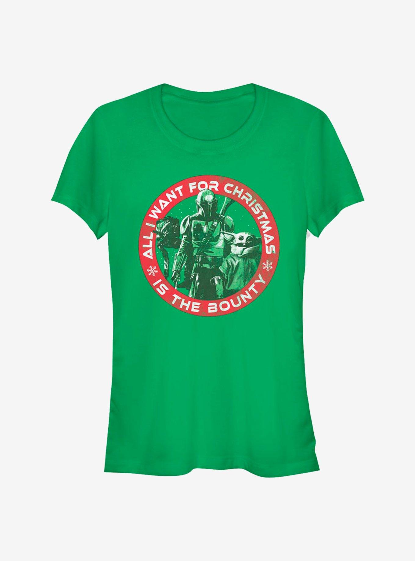 Star Wars The Mandalorian Christmas Bounty The Child Girls T-Shirt, KELLY, hi-res