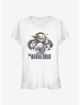 Star Wars The Mandalorian Mando Circles Girls T-Shirt, , hi-res