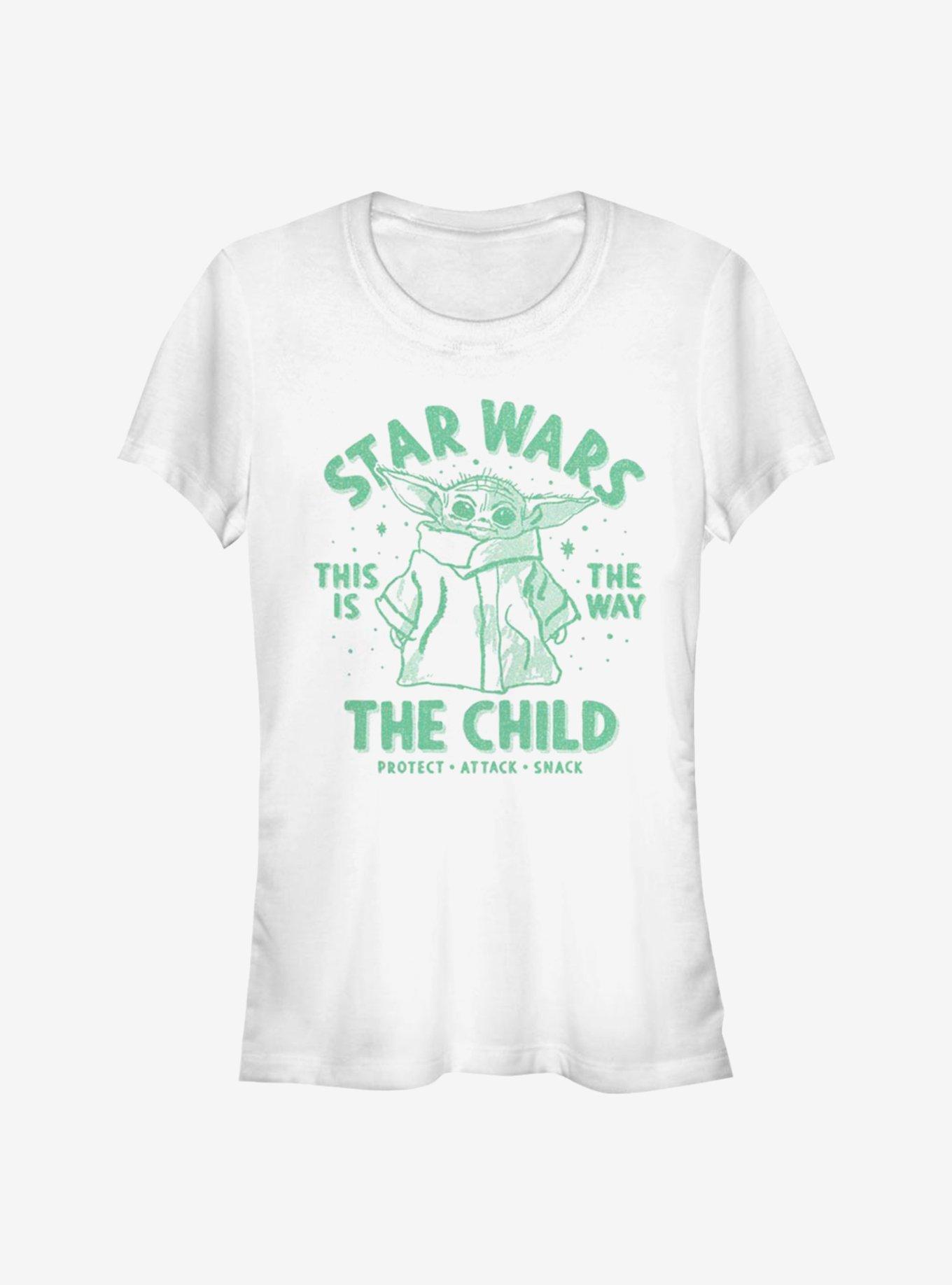 Star Wars The Mandalorian Starry This Is Way Child Girls T-Shirt