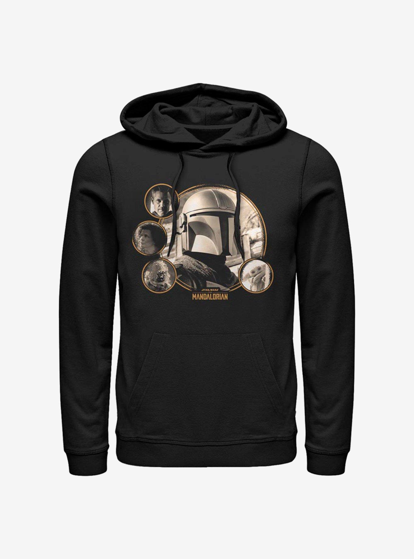 Star Wars The Mandalorian Group Bubbles Hoodie, , hi-res