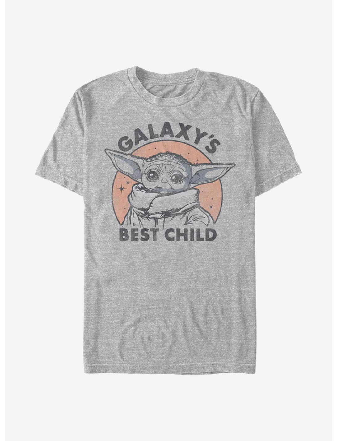Star Wars The Mandalorian Galaxy The Child T-Shirt, ATH HTR, hi-res