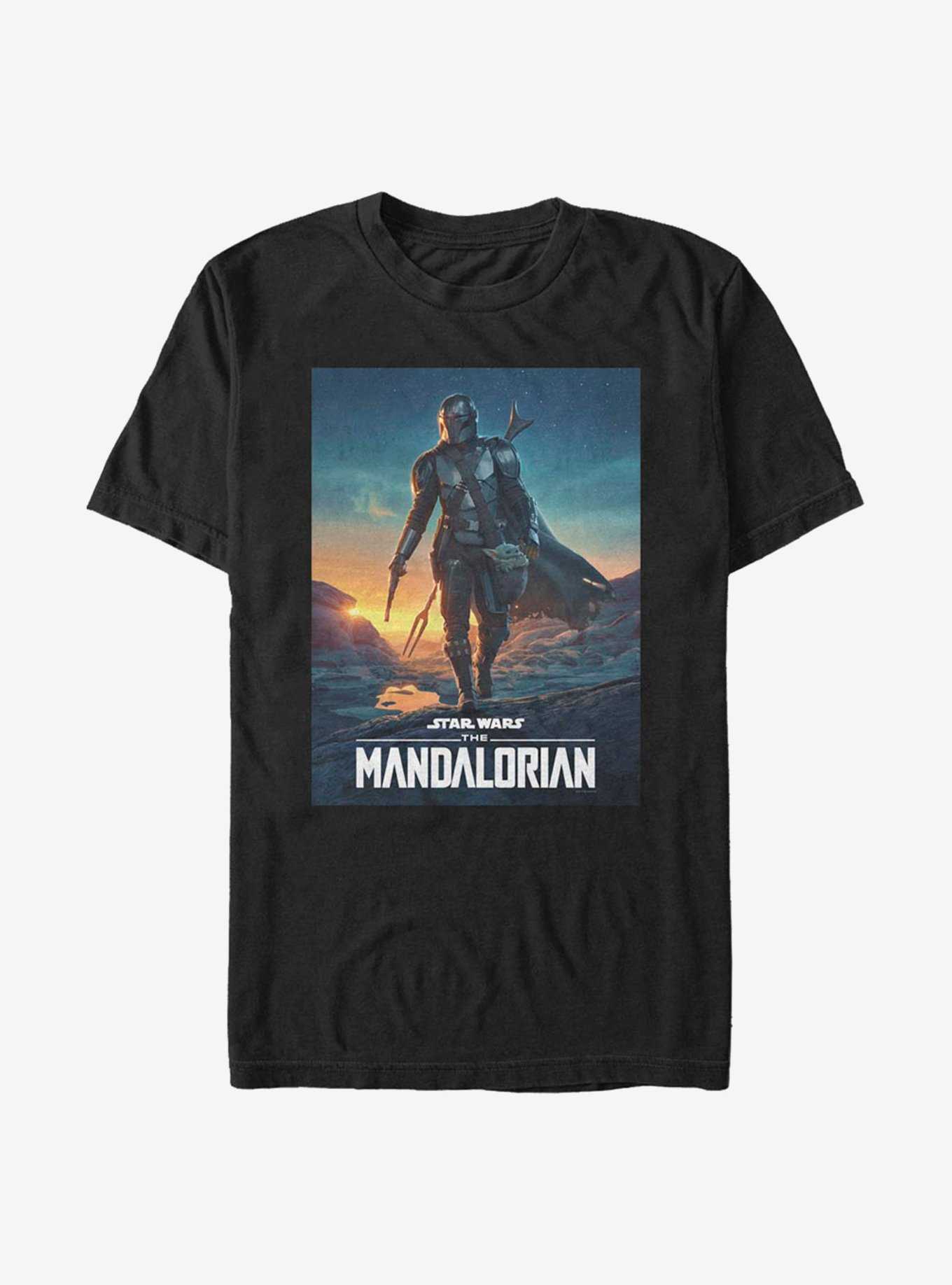 Star Wars The Mandalorian Poster T-Shirt, , hi-res
