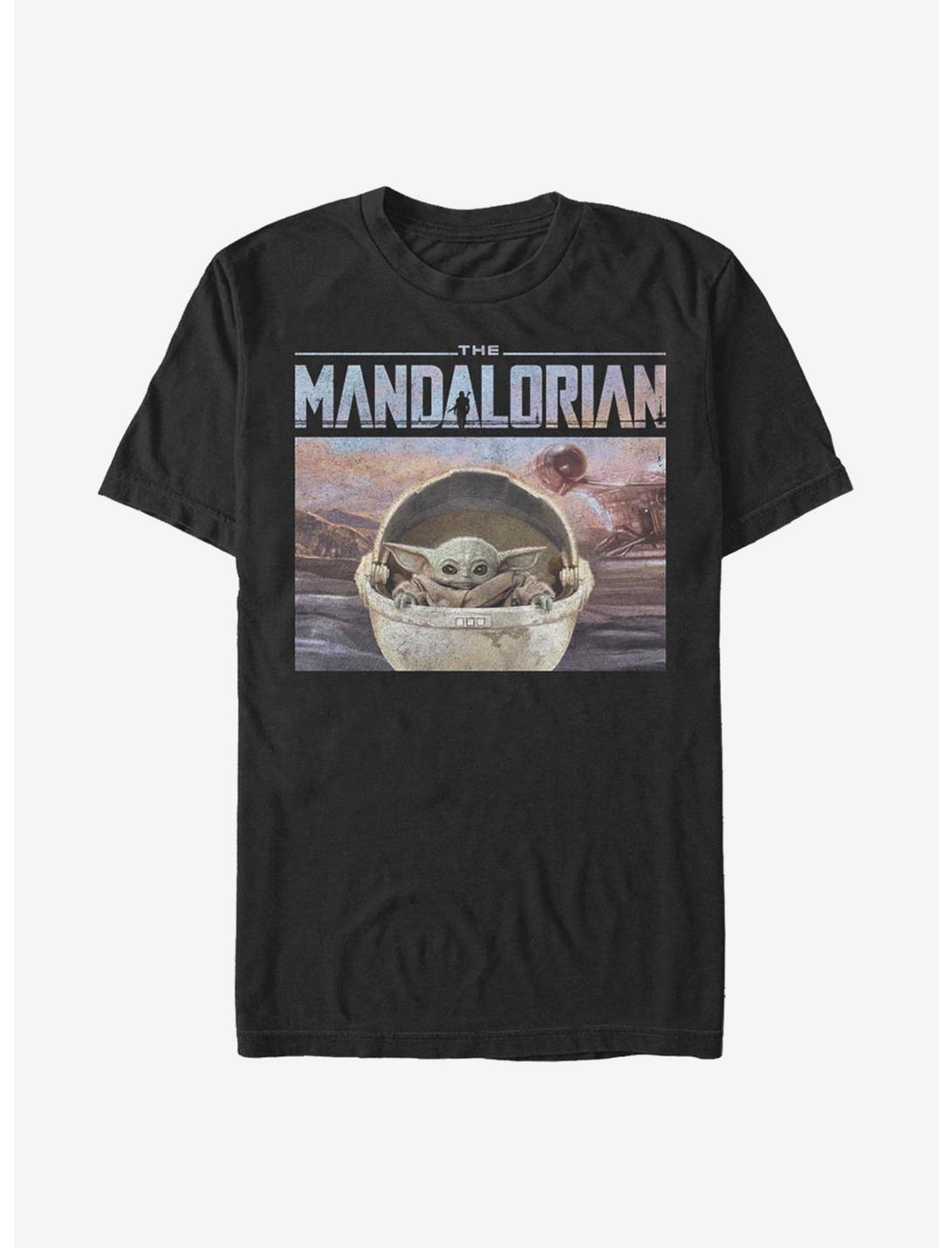 Star Wars The Mandalorian The Child Force T-Shirt, BLACK, hi-res